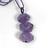 Knotted Gemstone Beads Pendants