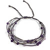 Knotted Gemstone Bracelet