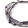 micro macrame bracelet