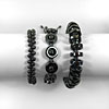 micro macrame bracelet