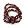 micro macrame freshwater pearls bracelets