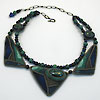 Cavandoli Style Micro Macrame Neckpieces